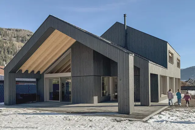 Bild für moderne Fassade und Wohnraum